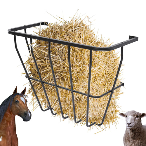 Nisorpa Hay Rack Wall Mount， 27 Gallon Heavy Duty Hay Feeder Goat Horse Sheep Hay Rack，Multi Sided Hay Rack for Sheep Horse Cattle Cows Livestock - The One Stop Equine Shop