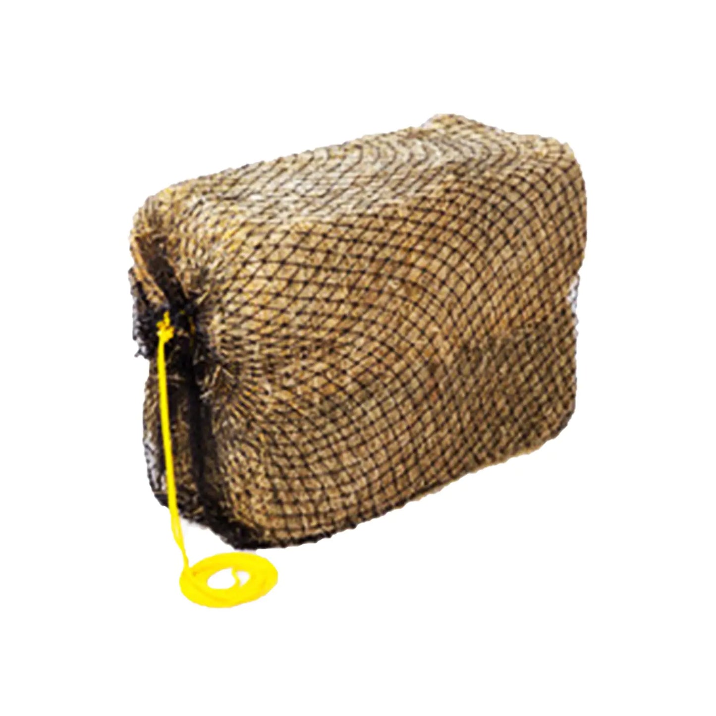 Texas Haynet - 3 String Square Bale Hay Feeder Slow Feed Hay Net for Horses 1.5 in Holes Holds One 3 String or Two 2 String Bales of Hay - The One Stop Equine Shop