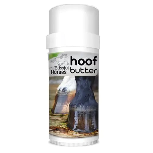 The Blissful Horses Hoof Butter All Natural Support for Your Horses Hooves 2-Ounce