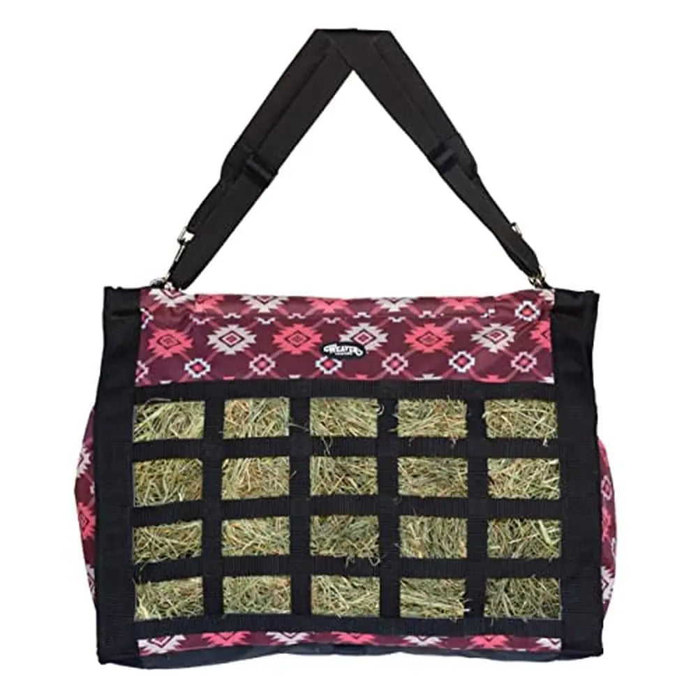 Weaver Equine Slow Feed Hay Bag Blue