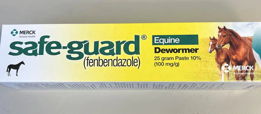 Safe-Guard Equine Paste 10% Fenbendazole Horse Wormer Control Lungworm Stomach and Intestinal Apple Flavor. - The One Stop Equine Shop