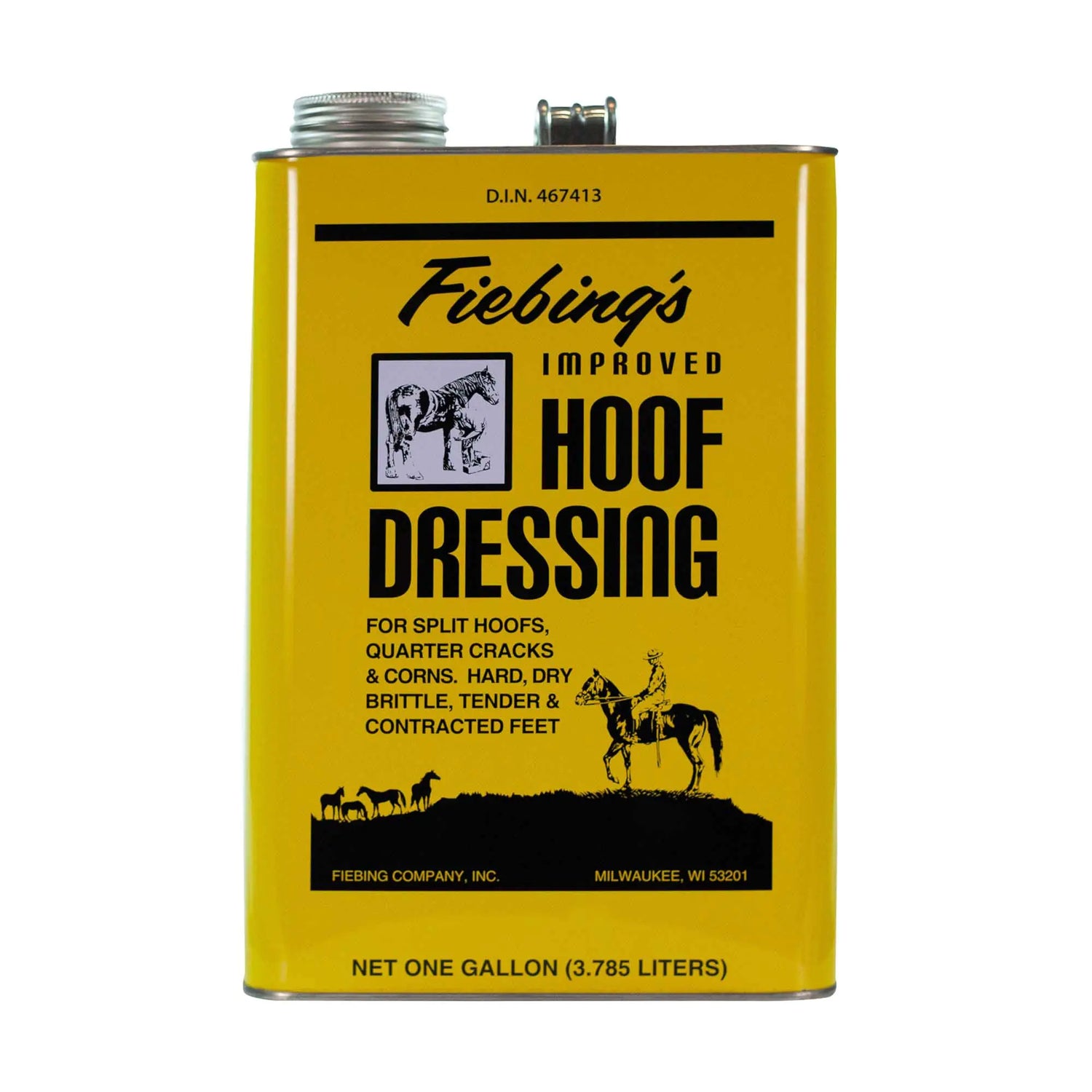 Fiebings Hoof Dressing 1 Gallon - Helps Maintain Healthy Horse Hooves and Feet - The One Stop Equine Shop