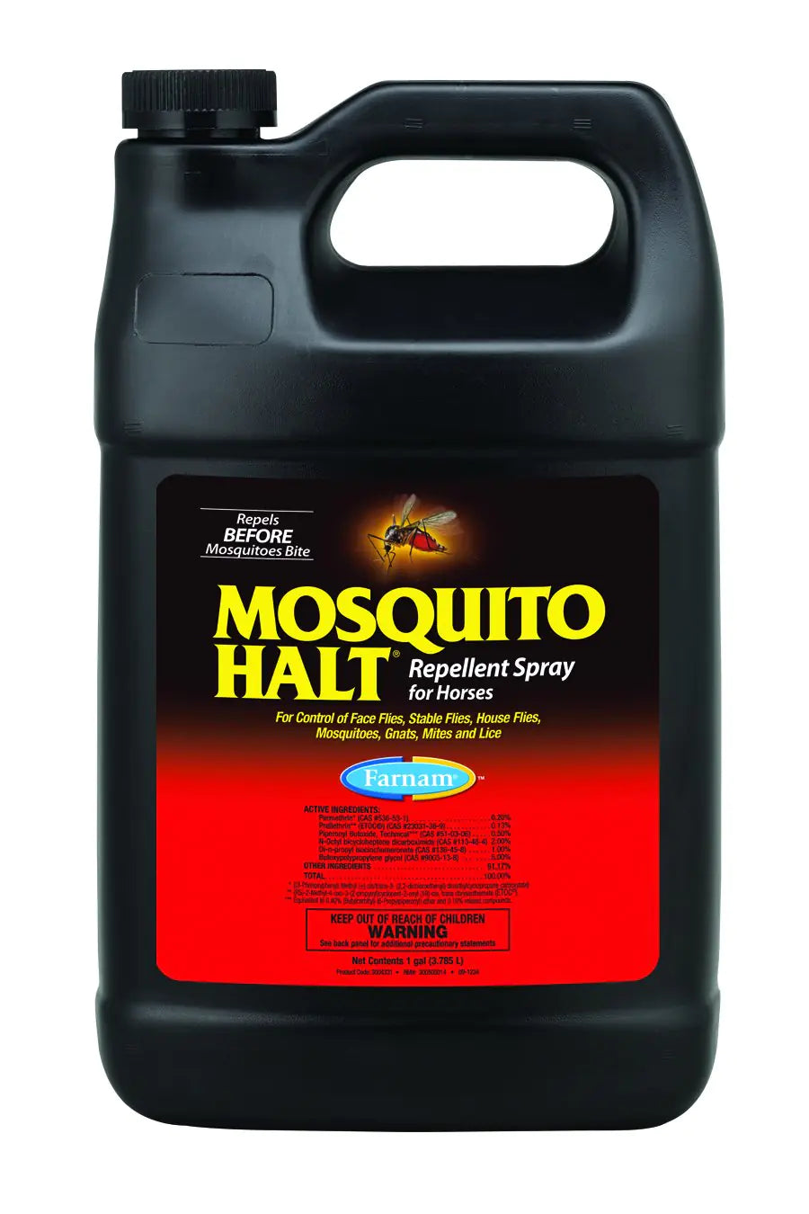 Farnam Mosquito Halt Repellant Spray for Horses 1 gallon - The One Stop Equine Shop