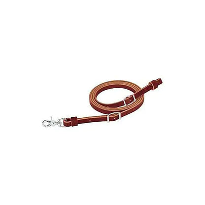 Weaver Equine Latigo Leather Flat Roper Rein 5/8" x 7 - The One Stop Equine Shop