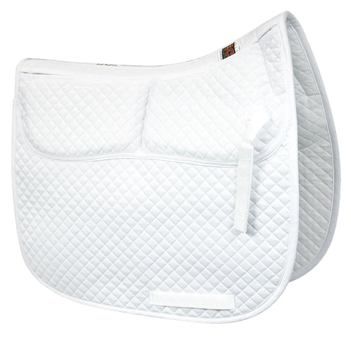 ECP Equine Comfort Products Correction Dressage Saddle Pad with Memory Foam Pockets - The One Stop Equine Shop