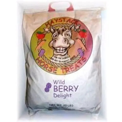 Haystack Wild Berry Horse Treats Healthy and Natural Mineral Food 20 lbs Bag - The One Stop Equine Shop
