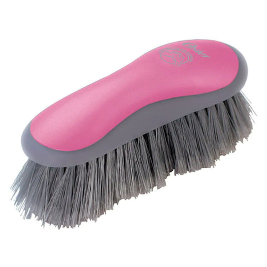 Oster Equine Care Series Horse Grooming Brush Stiff Bristle Pink (0-34264-41960-5)