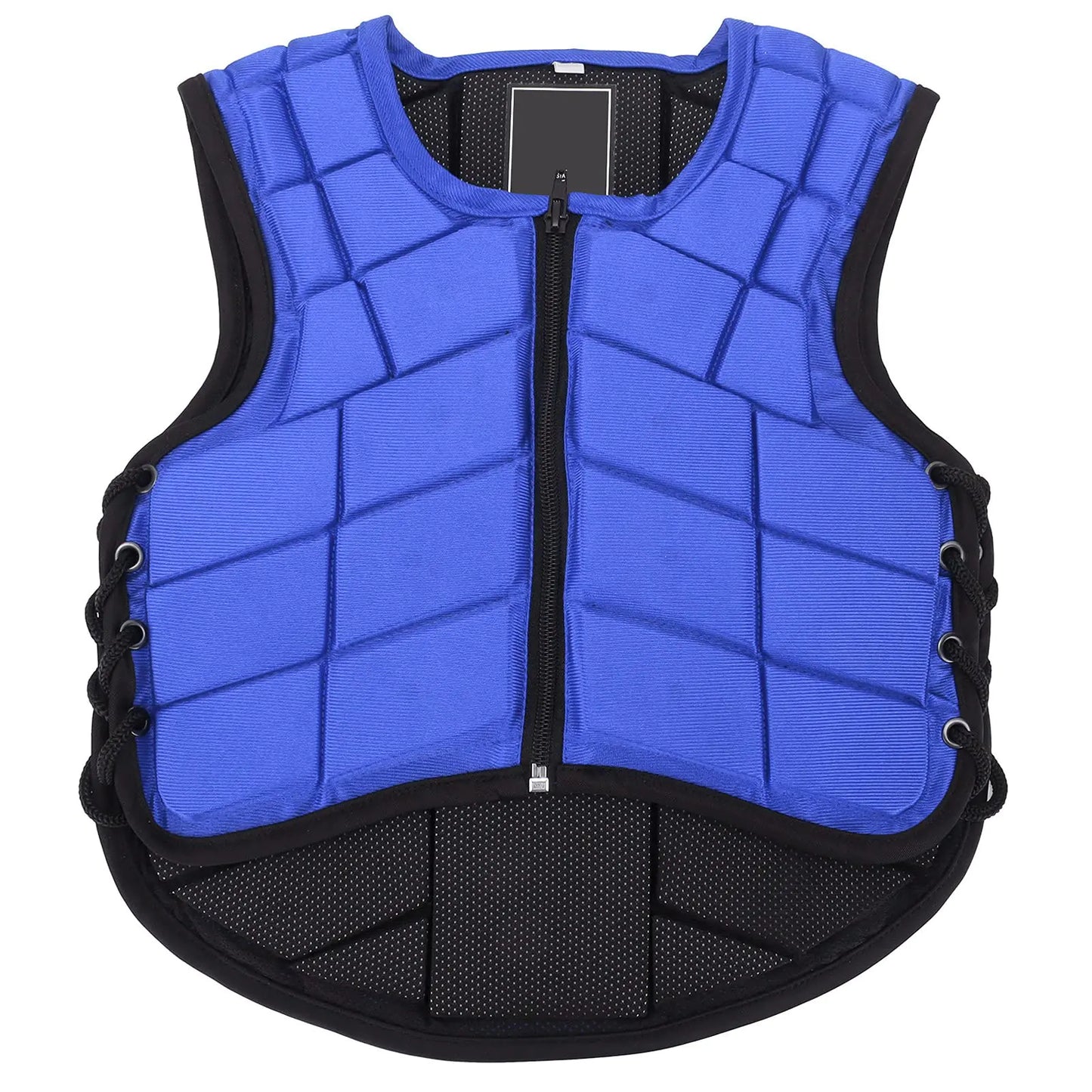 VBESTLIFE Nylon Kids Equestrian Vest Safety Foam Padded Horse Riding Protective Gear Childrens Equestrian Body Protector Blue(CM) - The One Stop Equine Shop