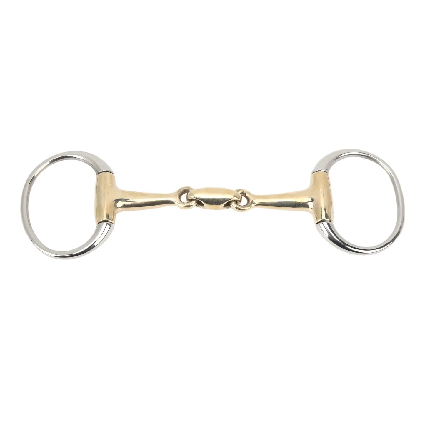 Snaffle Bit Stainless Steel Double Jointed Loose Snaffle Bit Professional 135mm/5in Mouth Snaffle Horse Bit with Copper Link for Equestrian Supplies Equestrian - The One Stop Equine Shop