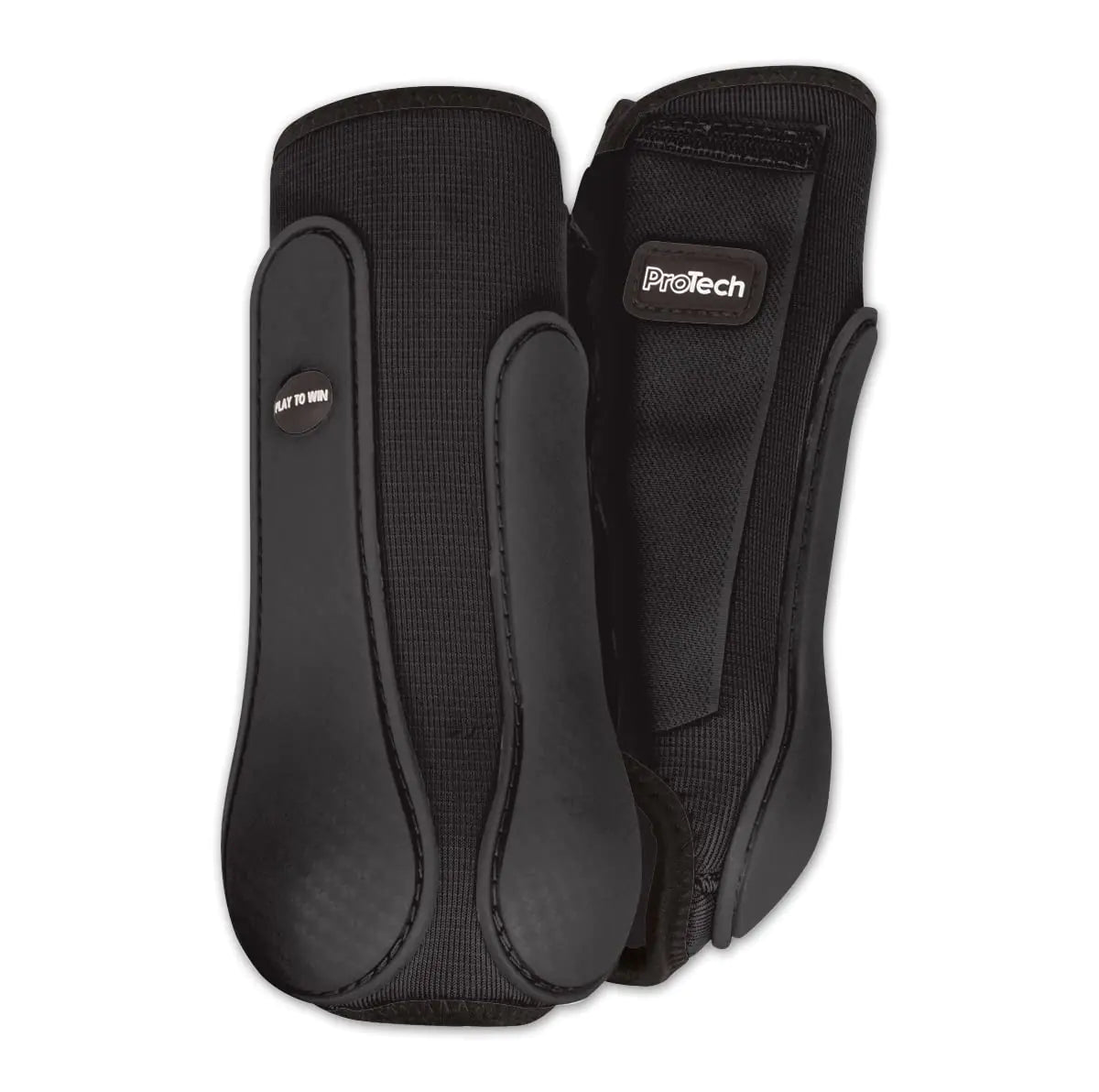 Classic Equine Pro Tech Front Horse Boots Black M - The One Stop Equine Shop