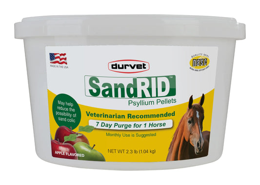 Durvet/Equine 699696 Sandrid Psyllium Pellets Value Pack for Equine 2.3 lb