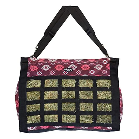 Weaver Equine Slow Feed Hay Bag Blue