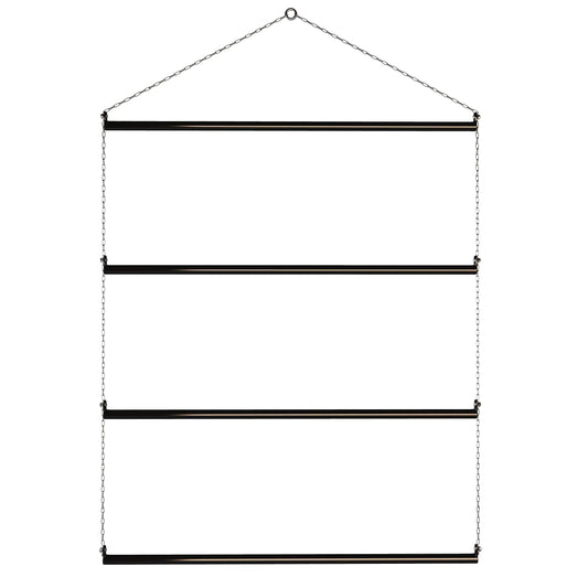 Echo Beach Equestrian Blanket Rack 33" (Black). Available in Black Blue & Red. Suitable for Horse Blankets Saddle Blankets and Pads. Extra Wide for Western Saddle Blankets - The One Stop Equine Shop