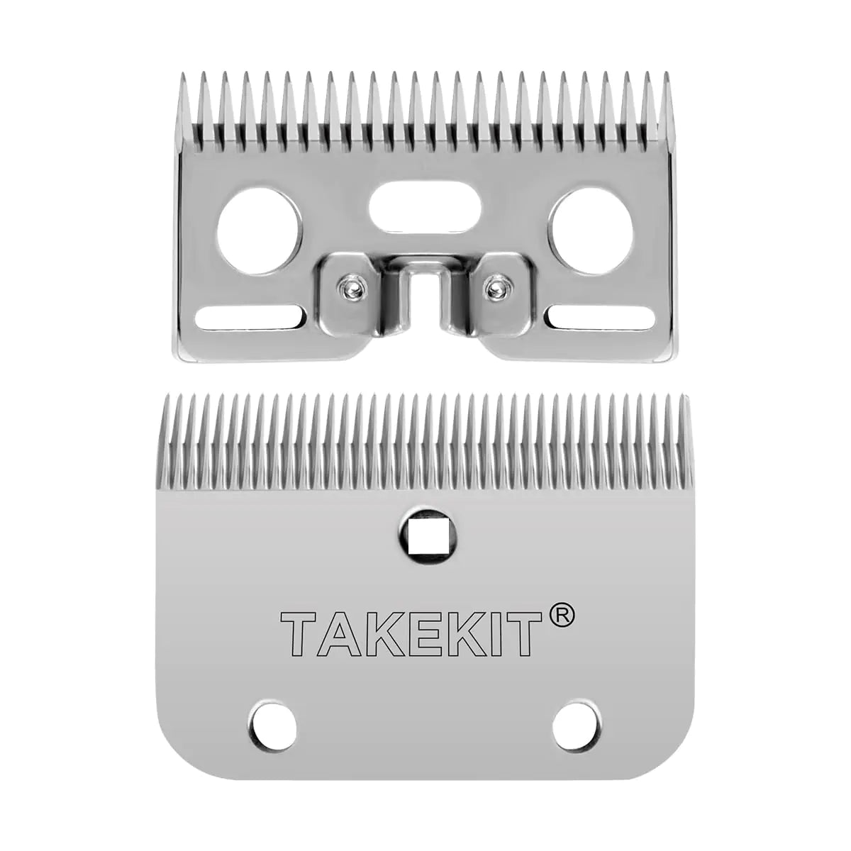 TAKEKIT Horse Clippers Replacement Blades Detachable Universal Blades for Professional Horse Grooming Clippers Top and Bottom Stainless Steel 35-Teeth - The One Stop Equine Shop