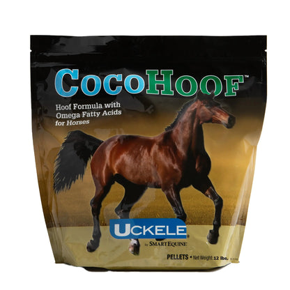 Uckele by SmartEquine CocoHoof Hoof Supplements for Horses | Biotin for Horses Hooves | Horse Vitamins and Minerals Supplement | Provides Amino Acids Fatty Acids and Vitamins 12 lb Bag - The One Stop Equine Shop