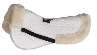 Shires ARMA Half Pad White 17" - 18" - The One Stop Equine Shop